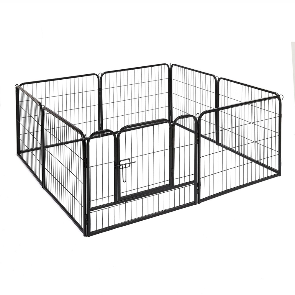 Happet Kojec Metalowy dla Psa z Progiem S Heavy 77×61 cm